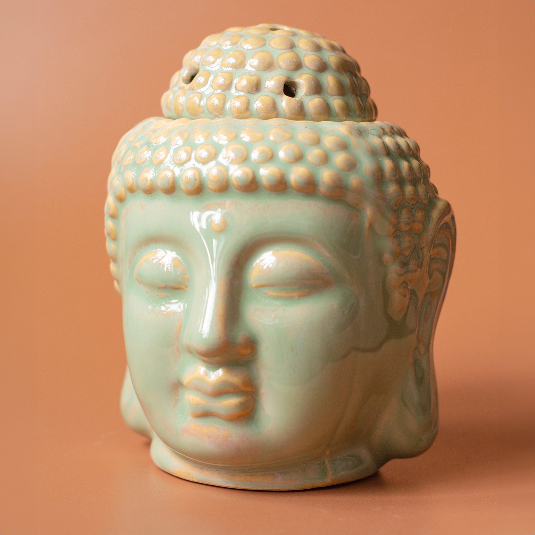 Керамічна аромалампа Будда