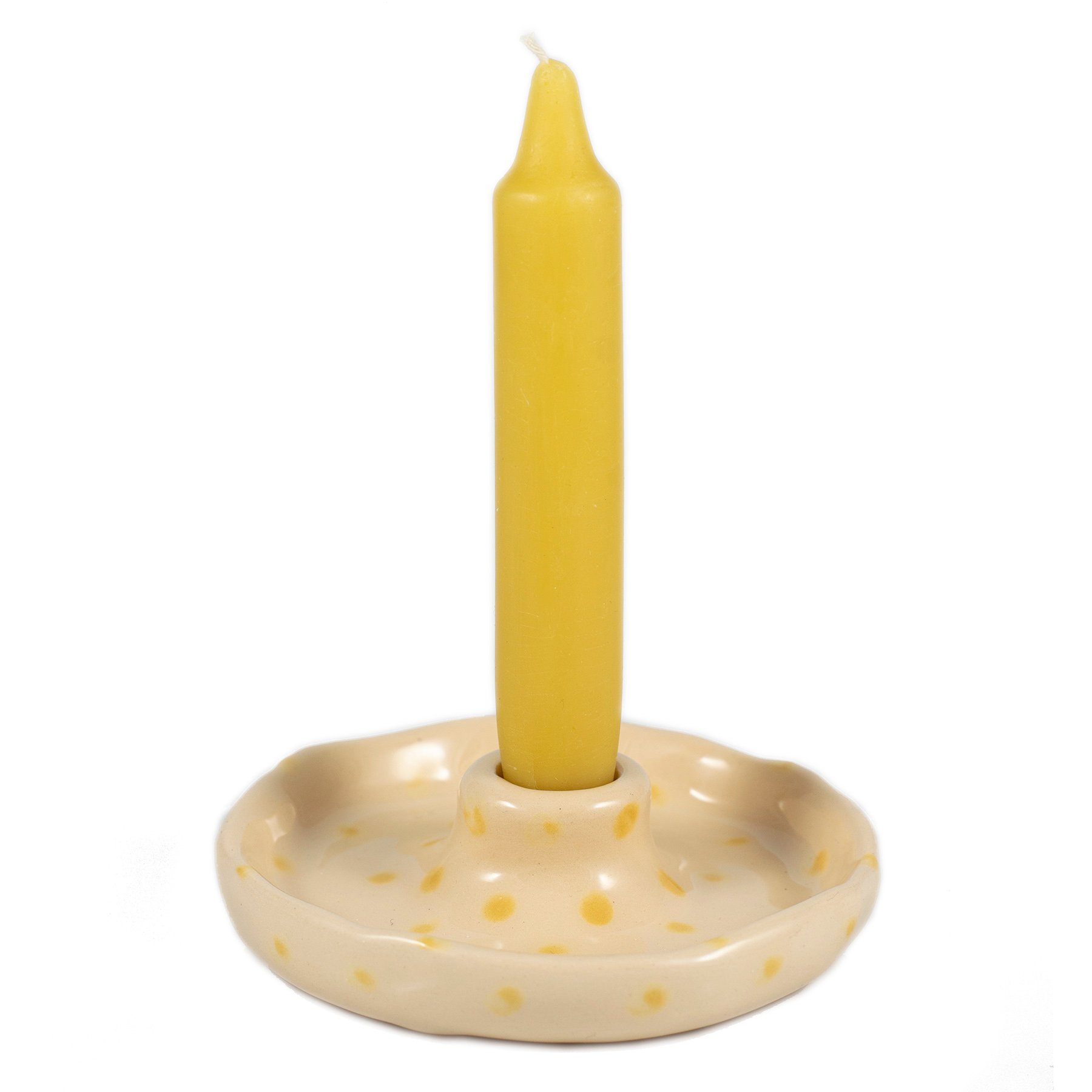 Керамічний свічник для тонкої свічки