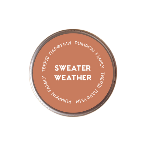 "Sweater weather" тверді парфуми